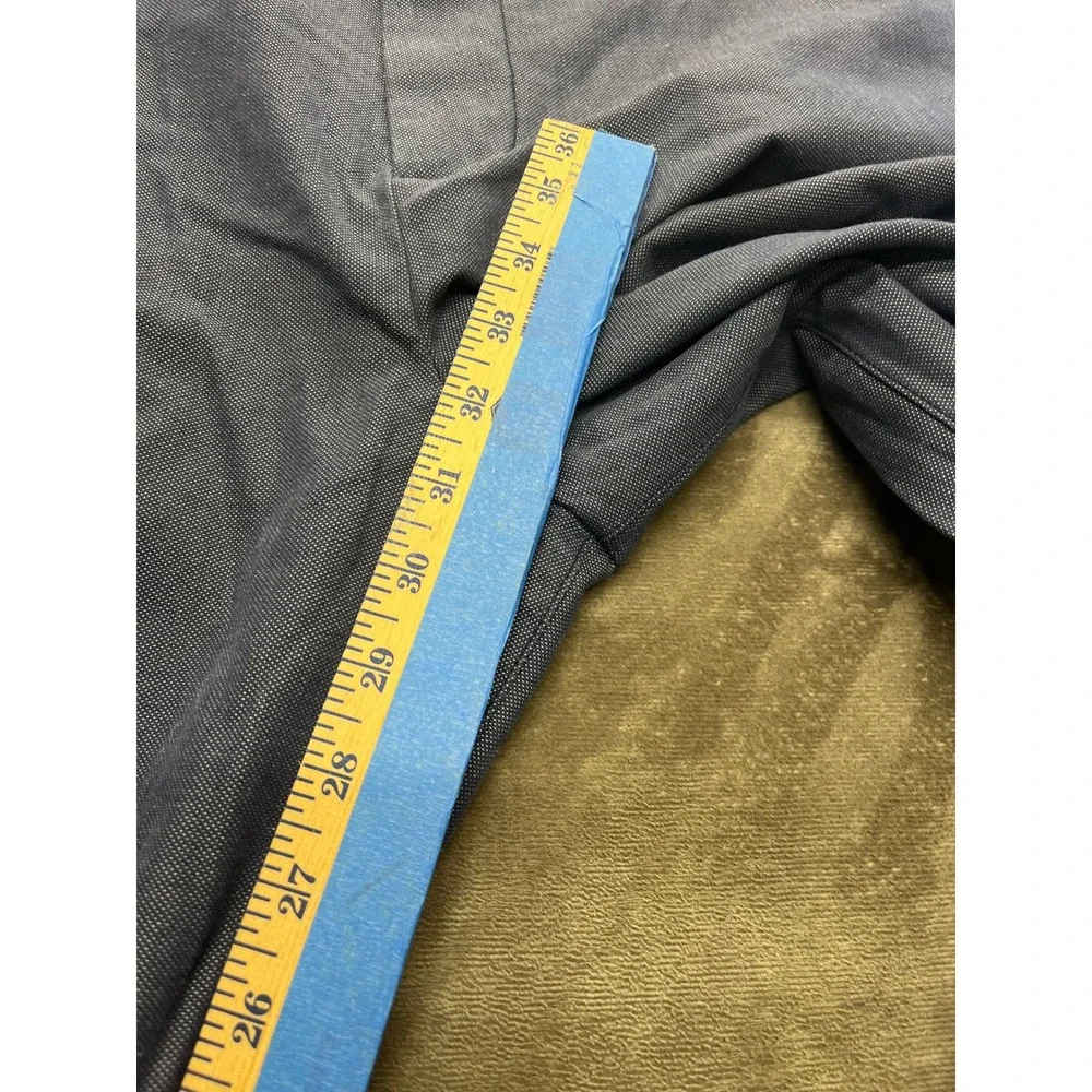 Banana Republic Kentfield Pant Mens 38x32 Blue Micro Pattern‎ Straight Leg Chino